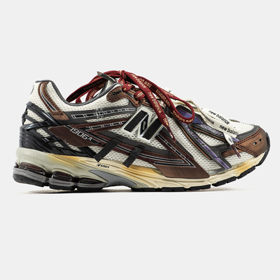 Кросівки New Balance 1906A Grey Burgundy Extreme Laces (Сірий) - фото 1 Keedy