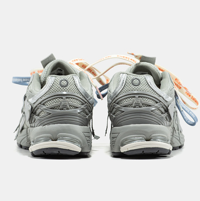 Кроссовки New Balance 1906A Silver Grey Dual Laces (Серый) - фото 5 