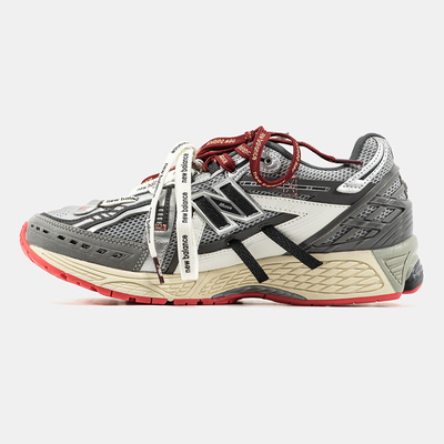 Кросівки New Balance 1906A Slate Grey Raincloud Drift Red Laces (Сірий) - фото 4 