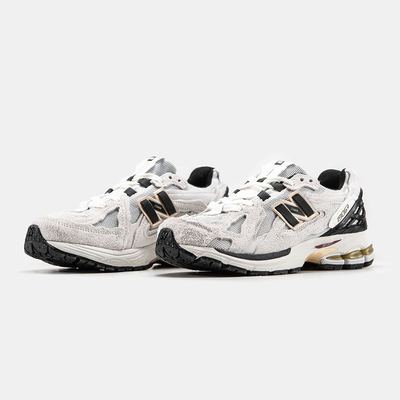 Кроссовки New Balance 1906D White Black Aged Gold (Белый) - фото 2 