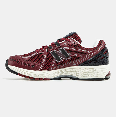 Кроссовки New Balance 1906R Burgundy Black Cream (Красный) - фото 4 