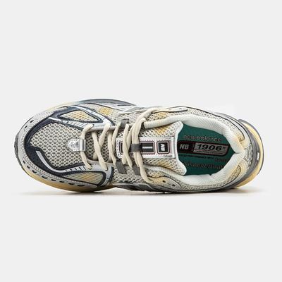 Кроссовки New Balance 1906R Cream Grey Black (Серый) - фото 3 
