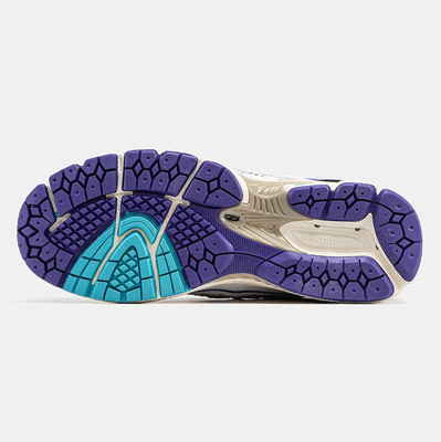 Кроссовки New Balance 1906R White Aqua Purple (Белый) - фото 6 