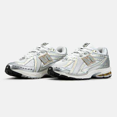 Кроссовки New Balance 1906R White Silver Gold (Белый) - фото 2 