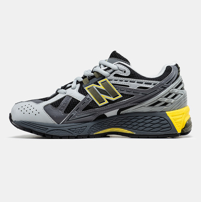 Кроссовки New Balance 1906U Black Grey Yellow (Черный) - фото 4 
