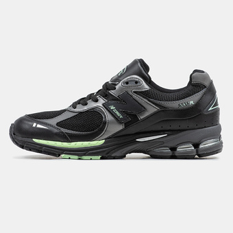 Кроссовки New Balance 2002R Black Silver Mint