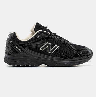 Кроссовки New Balance 204L Black Gloss Silver