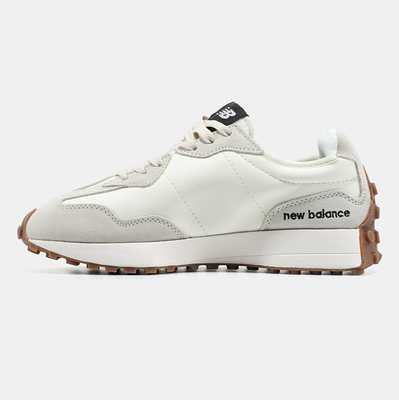 Кроссовки New Balance 327 White Black Gum (Белый) - фото 4 