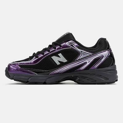 Кроссовки New Balance 509 Black Purple Gloss (Черный) - фото 4 