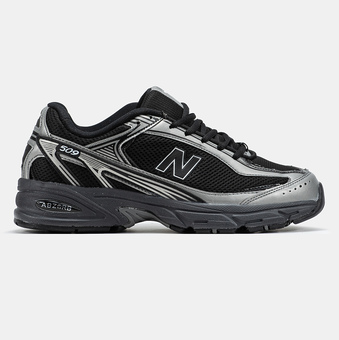 Кроссовки New Balance 509 Black Silver Reflective