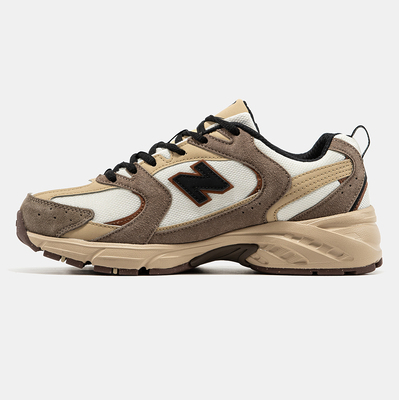 Кросівки New Balance 530 Beige Brown Black (Коричневий) - фото 4 