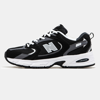 Кросівки New Balance 530 Black Grey White (Чорний) - фото 4 