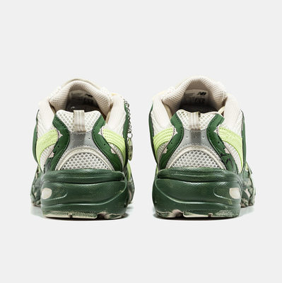 Кросівки New Balance 530 Green Lime Custom Paint (Зелений) - фото 5 