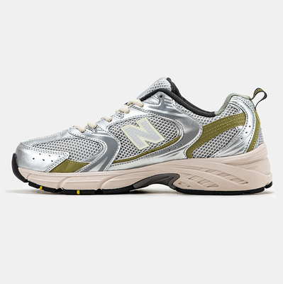 Кросівки New Balance 530 Silver Olive Beige (Сірий) - фото 4 