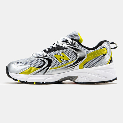 Кросівки New Balance 530 Silver Yellow Black (Сірий) - фото 4 
