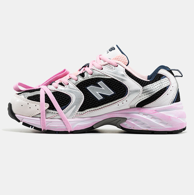 Кросівки New Balance 530 White Pink Black (Білий) - фото 4 