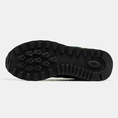 Кросівки New Balance 574 Black White Suede Mesh (Чорний) - фото 6 