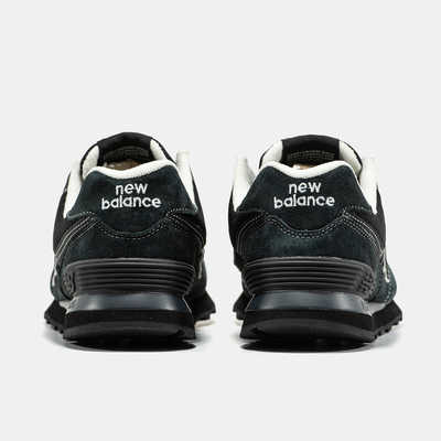 Кросівки New Balance 574 Dark Green Black (Чорний) - фото 5 