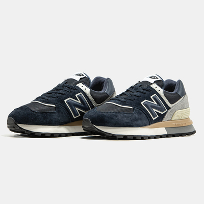 Кросівки New Balance 574 Navy Grey (Синій) - фото 2 