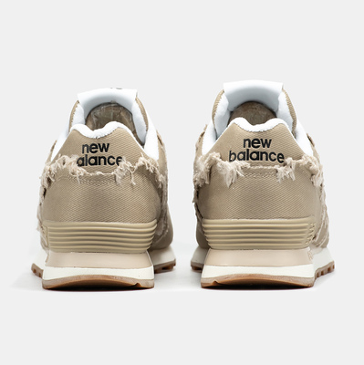 Кросівки New Balance 574 x Miu Miu Beige Raw Edge (Бежевий) - фото 5 