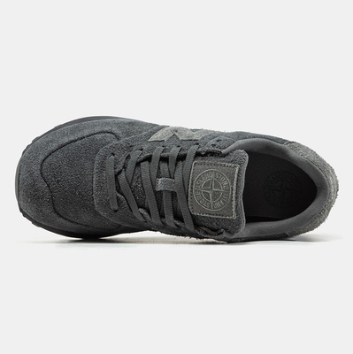 Кросівки New Balance 574 x Stone Island Dark Grey (Сірий) - фото 3 