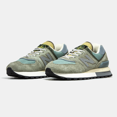 Кроссовки  New Balance 574 x Stone Island Khaki (Хаки) - фото 2 