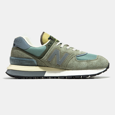 Кроссовки  New Balance 574 x Stone Island Khaki (Хаки) - фото 4 