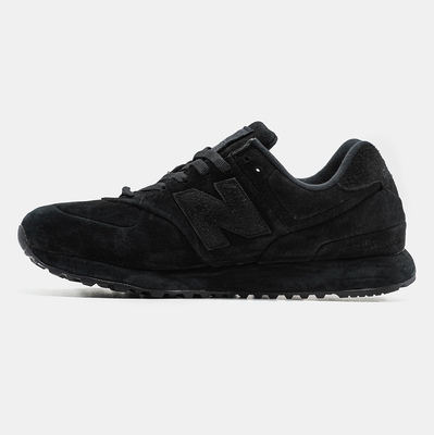 Кросівки New Balance 574 x Stone Island Triple Black (Сірий) - фото 4 