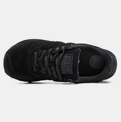 Кросівки New Balance 574 x Stone Island Triple Black (Сірий) - фото 3 