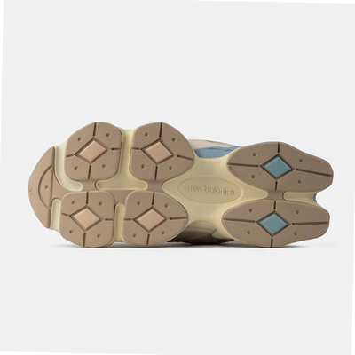 Кросівки New Balance 9060 Beige Grey Blue (Блакитний) - фото 5 