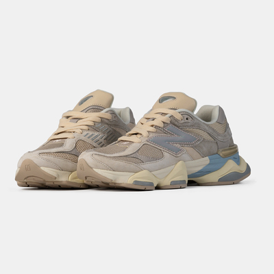Кросівки New Balance 9060 Beige Grey Blue (Блакитний) - фото 2 