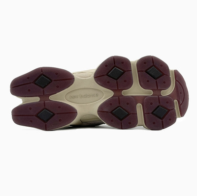 Кросівки New Balance 9060 Beige Suede Brown Sole (Бежевий) - фото 4 