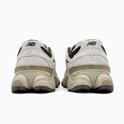 Кросівки New Balance 9060 Beige Suede Brown Sole (Бежевий) - фото 3 