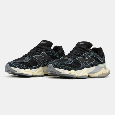 Кросівки New Balance 9060 Black Grey Marble (Чорний) - фото 2 