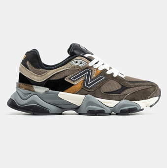 New Balance 9060 Brown Black Grey