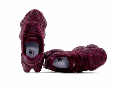 Кроссовки New Balance 9060 Burgundy (Бордовый) - фото 3 
