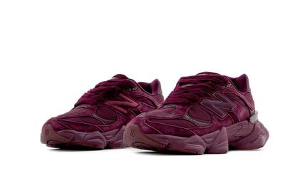 Кроссовки New Balance 9060 Burgundy (Бордовый) - фото 2 