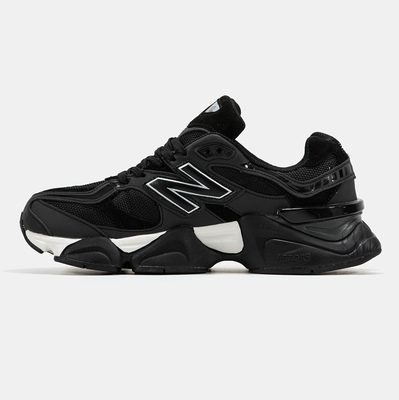 Кросівки New Balance 9060 Cordura Black White Термо (Чорний) - фото 4 