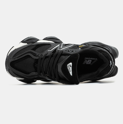 Кросівки New Balance 9060 Cordura Black White Термо (Чорний) - фото 3 