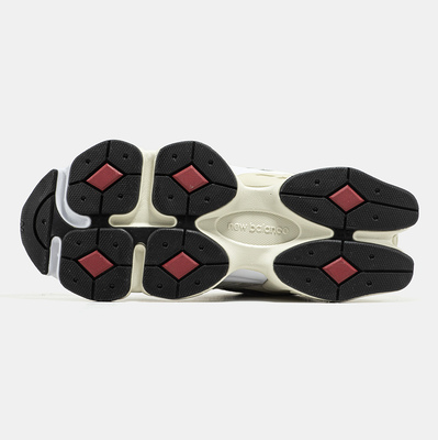 Кроссовки New Balance 9060 Grey Cream (Серый) - фото 6 