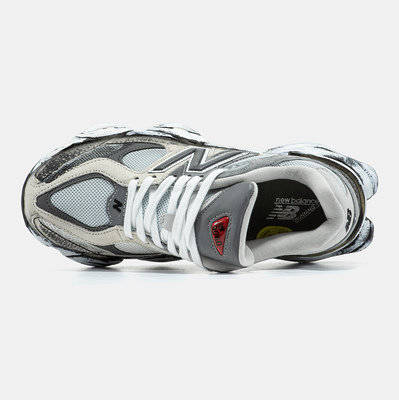 Кроссовки New Balance 9060 Grey Distressed (Бежевый) - фото 3 