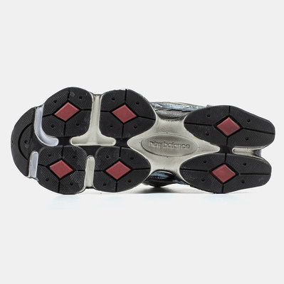 Кроссовки New Balance 9060 Grey Distressed (Бежевый) - фото 6 