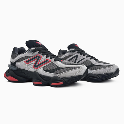 Кросівки New Balance 9060 Grey Red (Чорний) - фото 2 