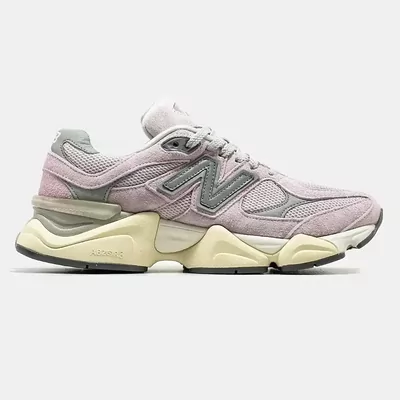 Кроссовки New Balance 9060 Pink Grey Cream (Розовый) - фото 4 