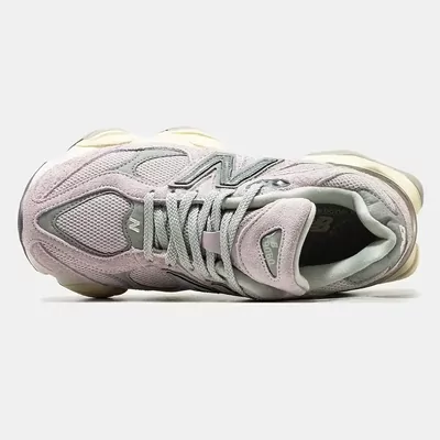 Кроссовки New Balance 9060 Pink Grey Cream (Розовый) - фото 3 
