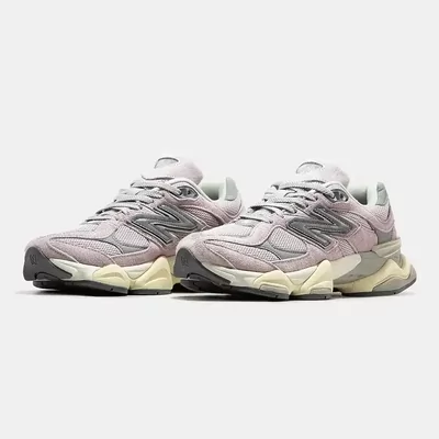 Кроссовки New Balance 9060 Pink Grey Cream (Розовый) - фото 2 