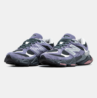 Кросівки New Balance 9060 Purple Black White Pink (Фіолетовий) - фото 2 