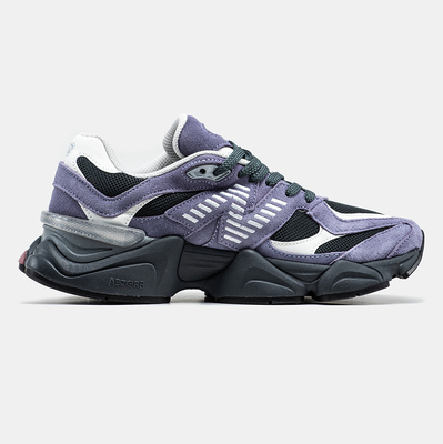 Кросівки New Balance 9060 Purple Black White Pink (Фіолетовий) - фото 4 