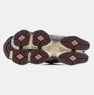Кросівки New Balance 9060 Rosewood Pink Distressed (Рожевий) - фото 6 