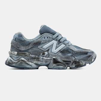 New Balance 9060 Slate Blue Distressed